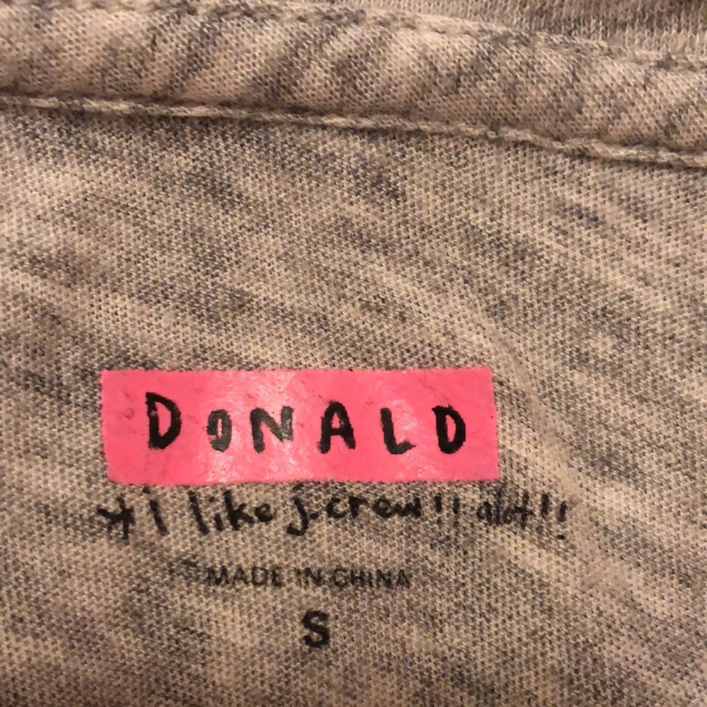 J. Crew and Donald Pliner collab t-shirt size small - Picture 5 of 7